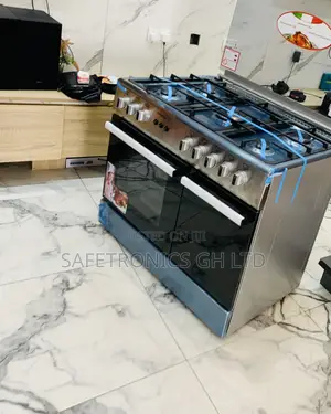 Order Fast Mediatech 5-Burner Gas Cooker With Grill, Auto Rotisserie