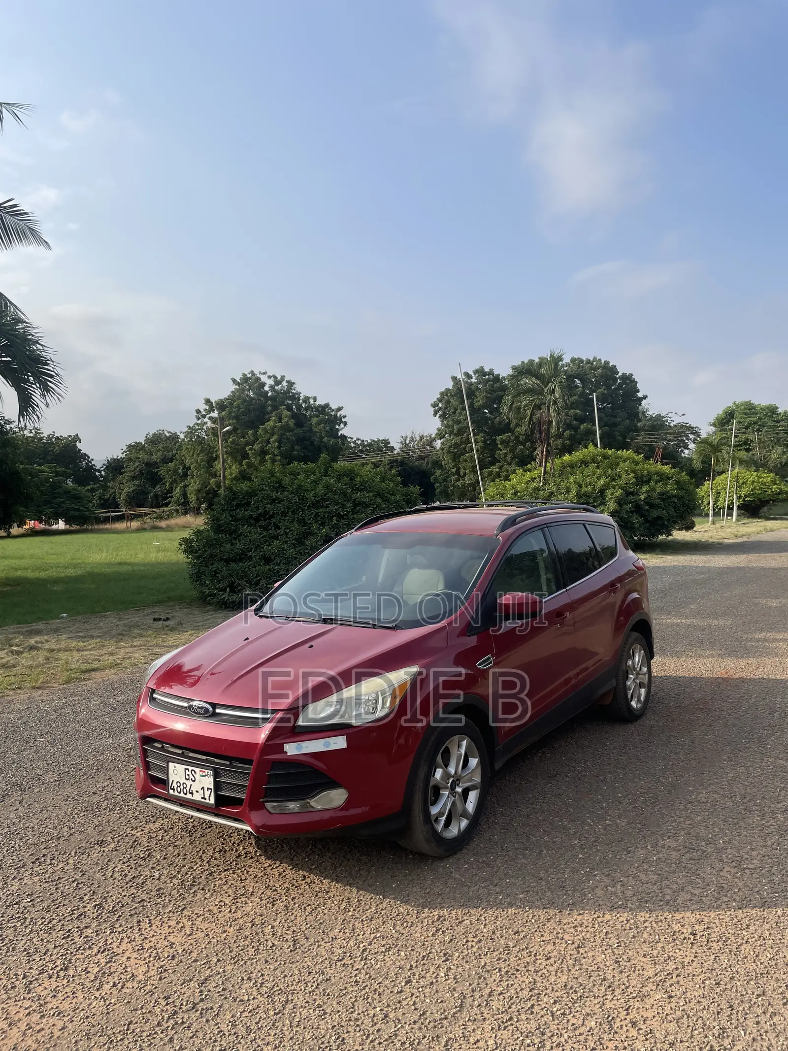 Ford Escape S 4dr SUV (2.5L 4cyl 6A) 2014 Red