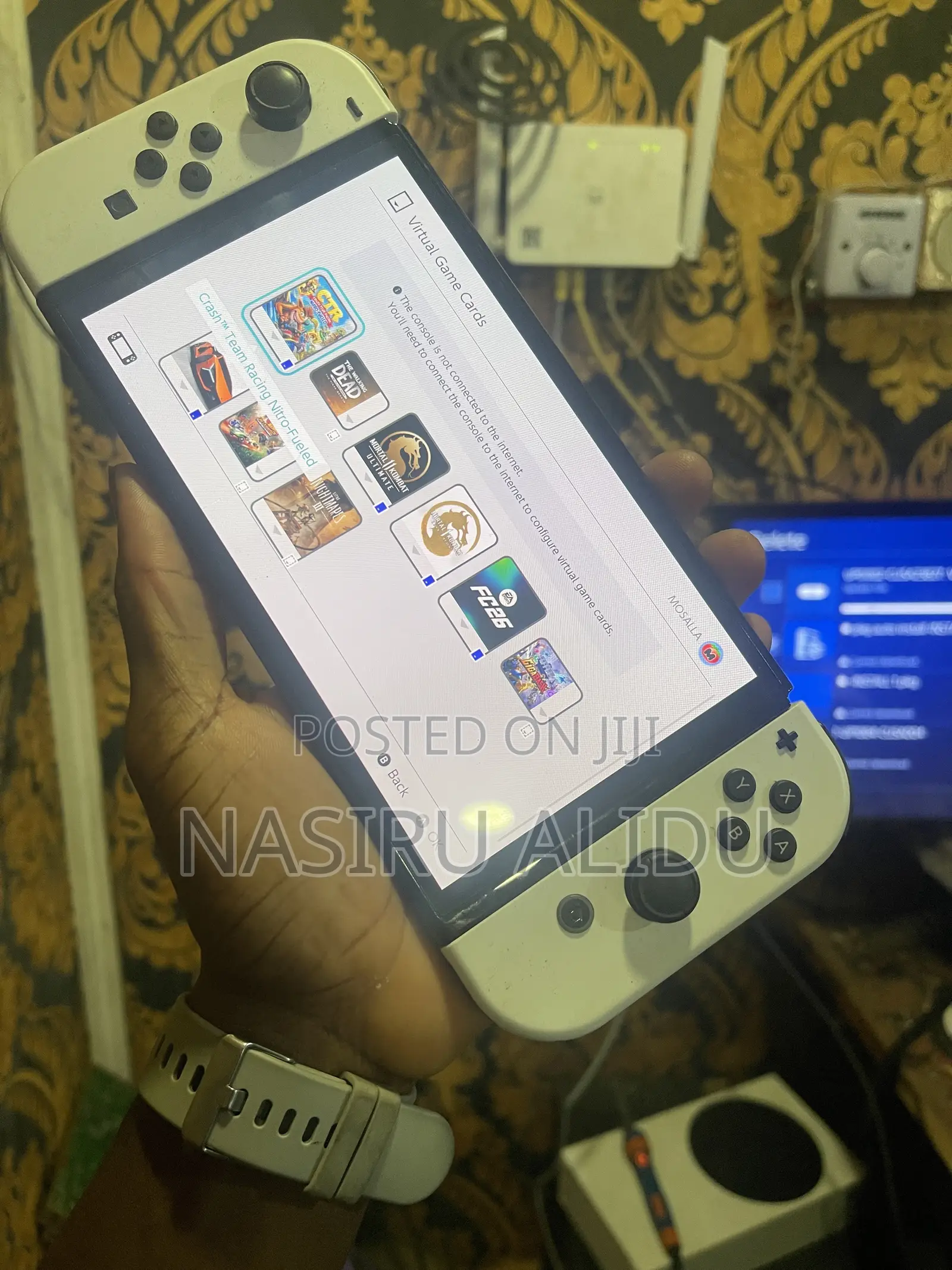 Nintendo Switch Oled With Good Games Loaded