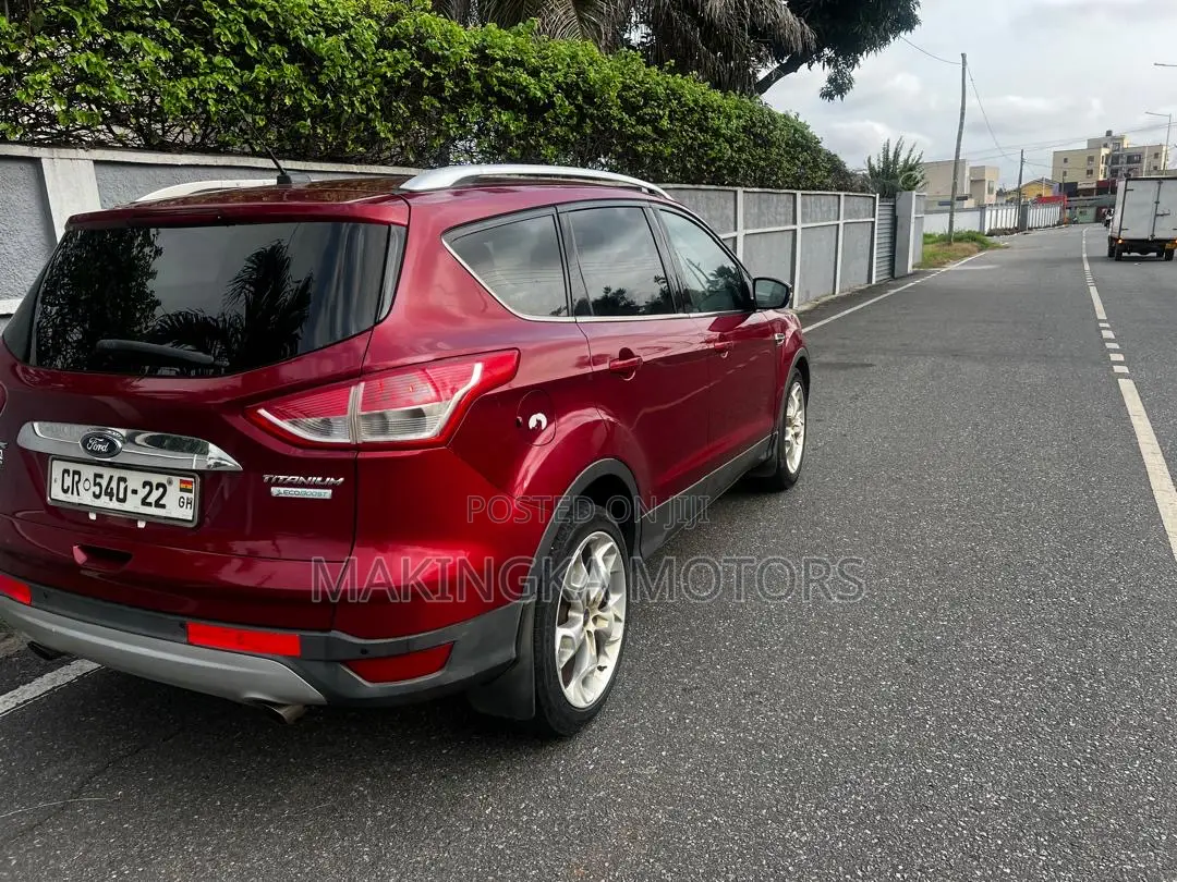 Ford Escape Titanium 4dr SUV AWD (1.6L 4cyl Turbo 6A) 2014 Red