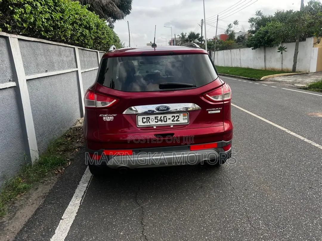 Ford Escape Titanium 4dr SUV AWD (1.6L 4cyl Turbo 6A) 2014 Red