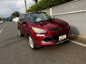 Ford Escape Titanium 4dr SUV AWD (1.6L 4cyl Turbo 6A) 2014 Red