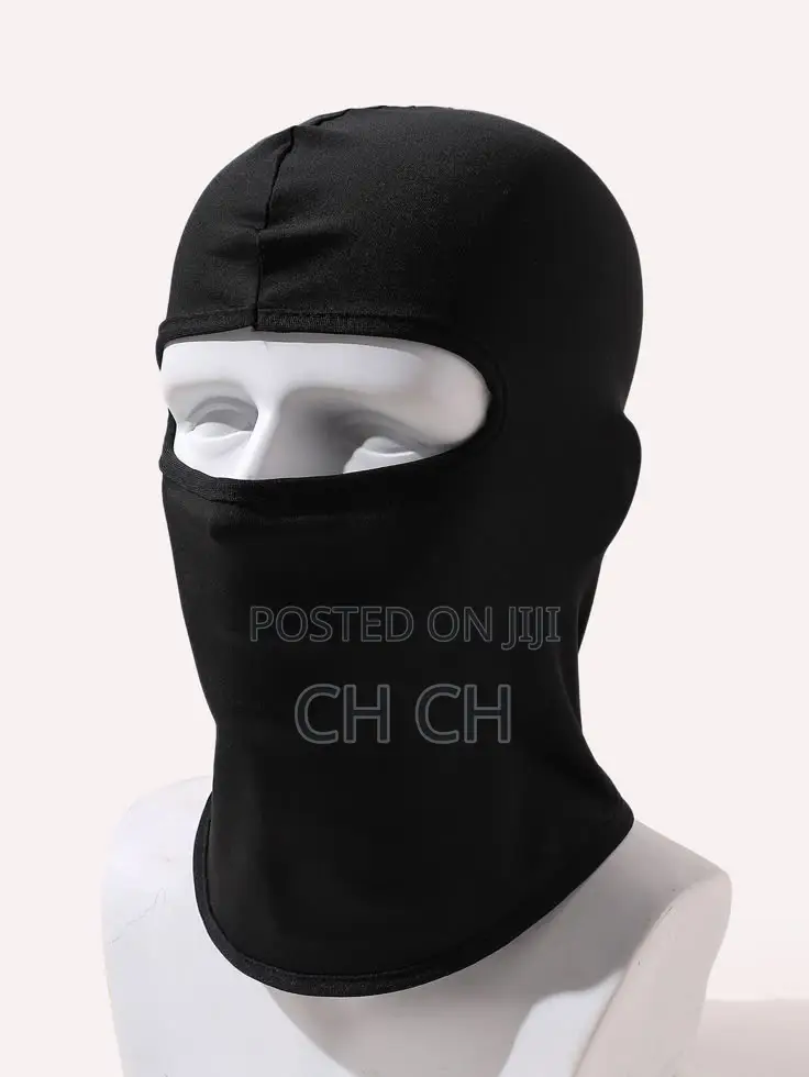 Light Weight New Black Stretchy Balaclava Ski Mask