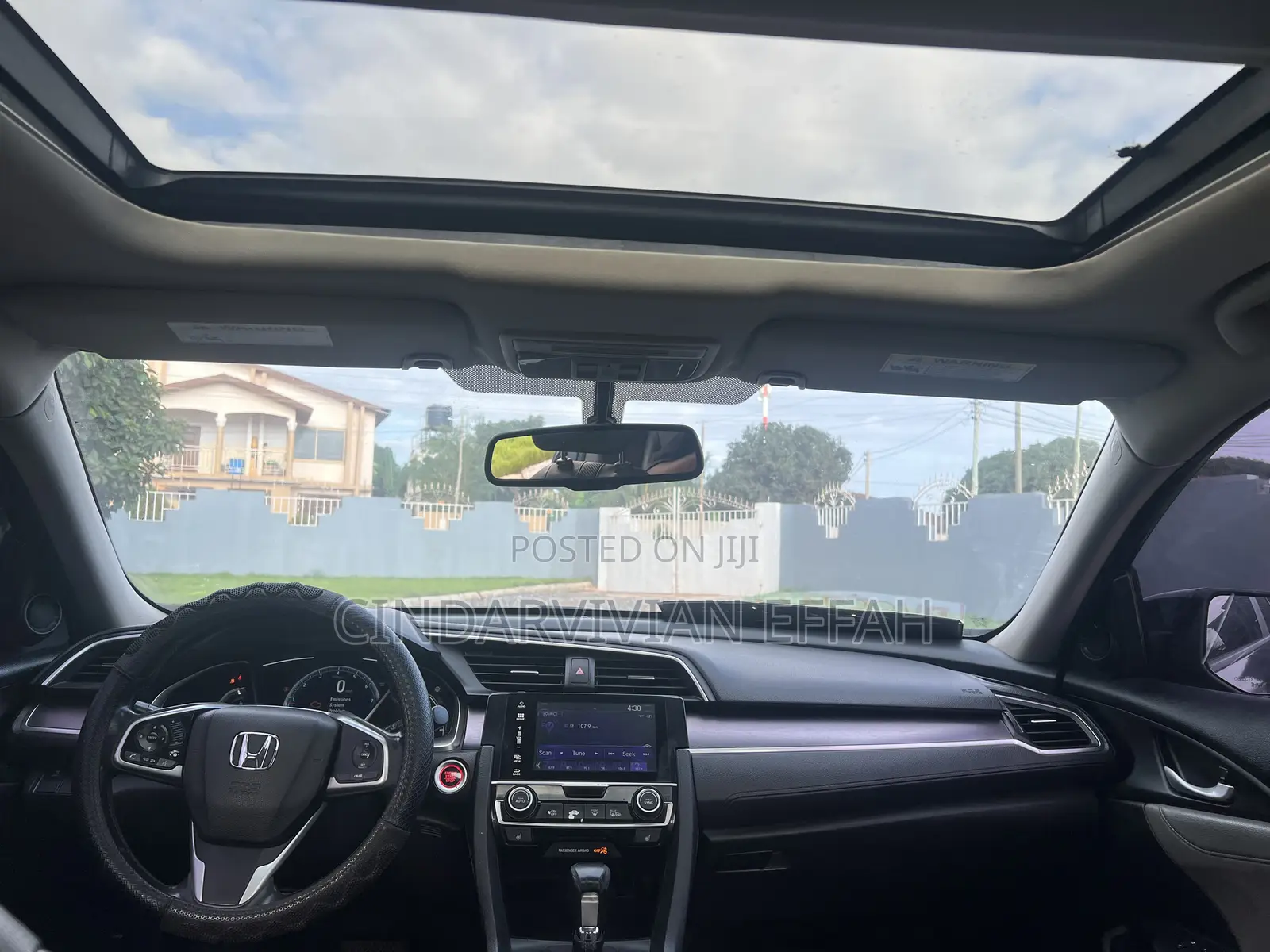 Honda Civic EX-L Sedan 2018 Blue