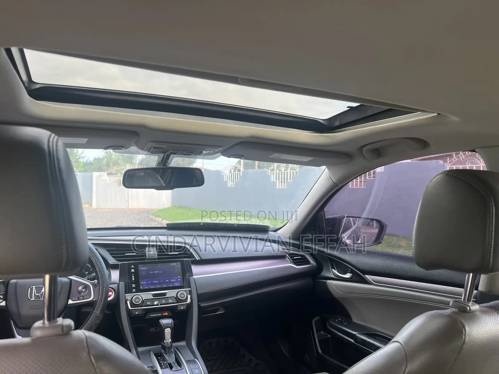 Honda Civic EX-L Sedan 2018 Blue