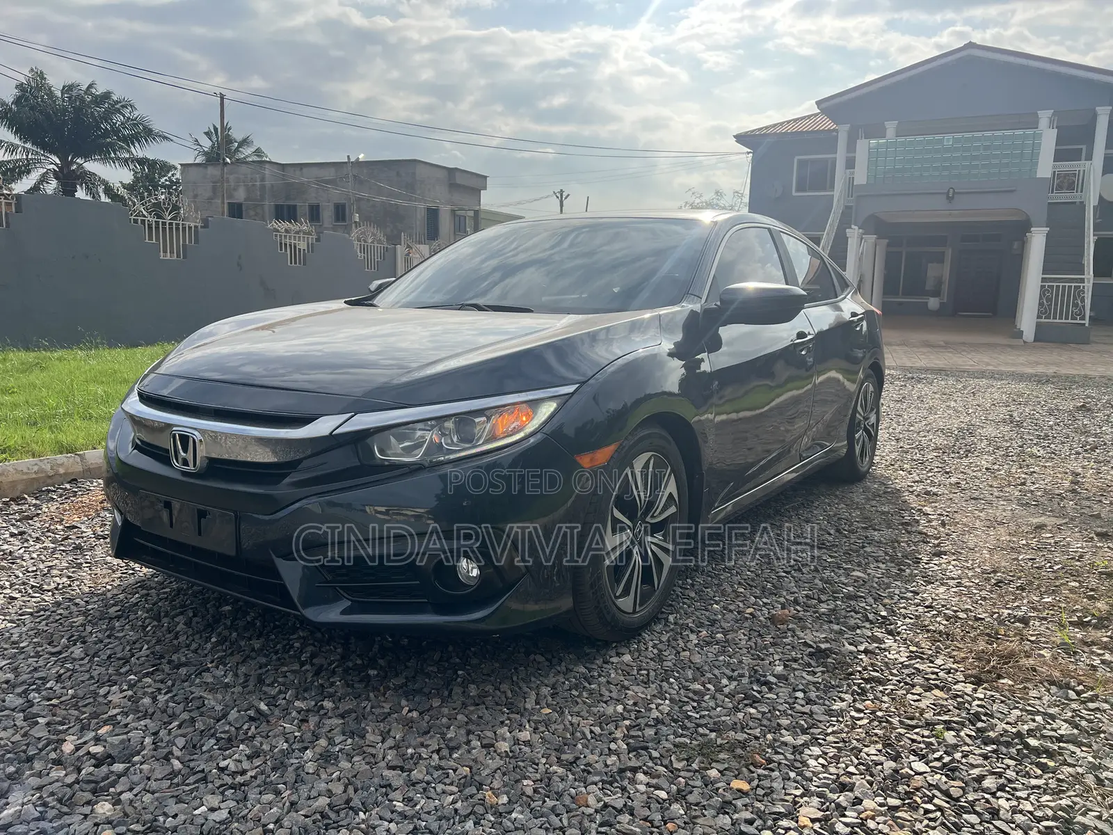 Honda Civic EX-L Sedan 2018 Blue