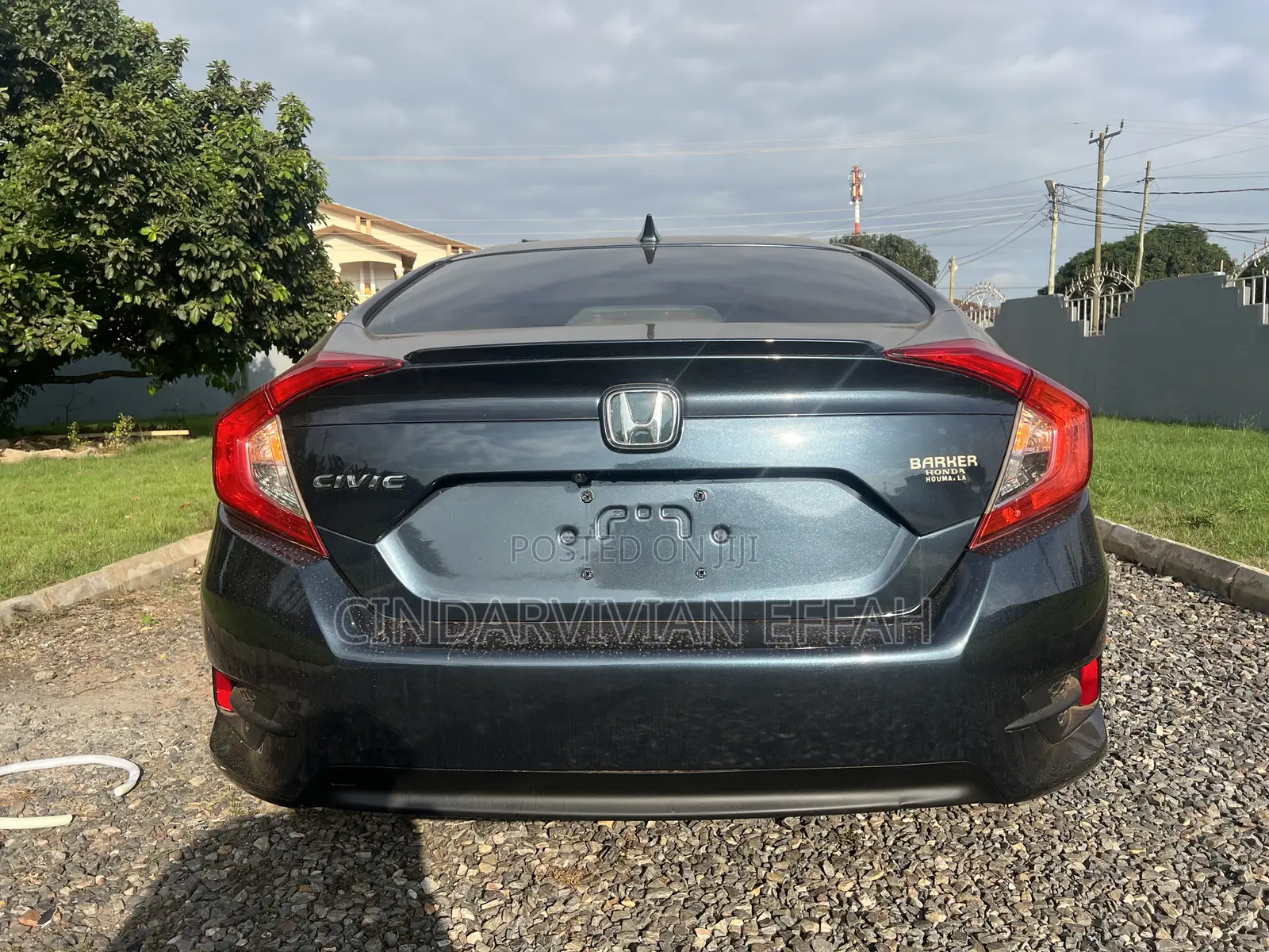 Honda Civic EX-L Sedan 2018 Blue
