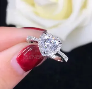Beautiful Silver Promise Ring 