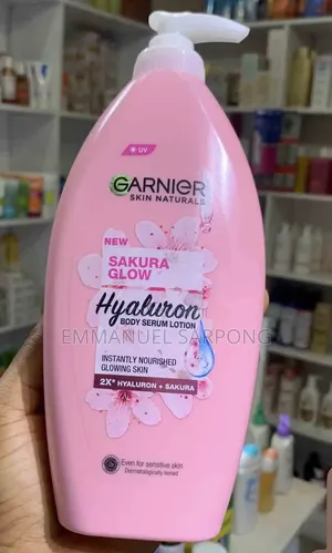 Garnier Sakura Glow Hyaluron Body Serum Lotion