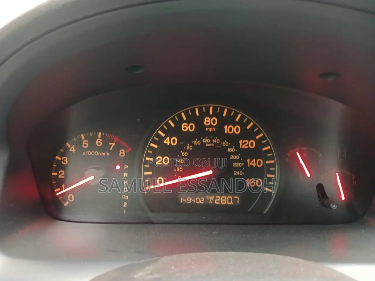 Honda Accord 2.4 Automatic 2003 Blue