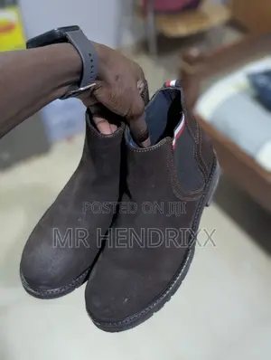 Tommy Hilfiger Leather Boots