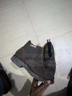 Tommy Hilfiger Leather Boots