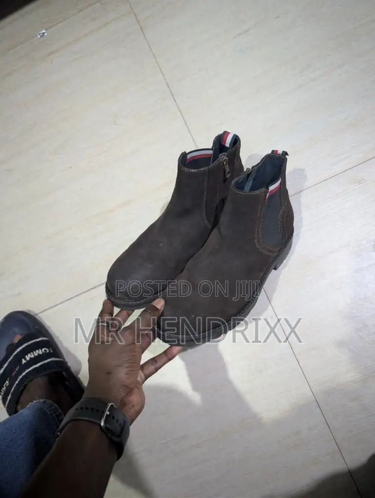 Tommy Hilfiger Leather Boots