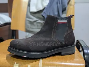 Tommy Hilfiger Leather Boots