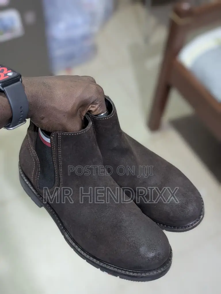 Tommy Hilfiger Leather Boots
