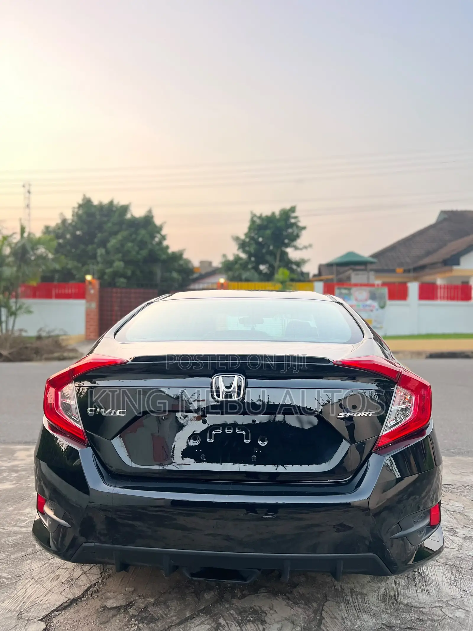 Honda Civic Sport Sedan 2020 Black