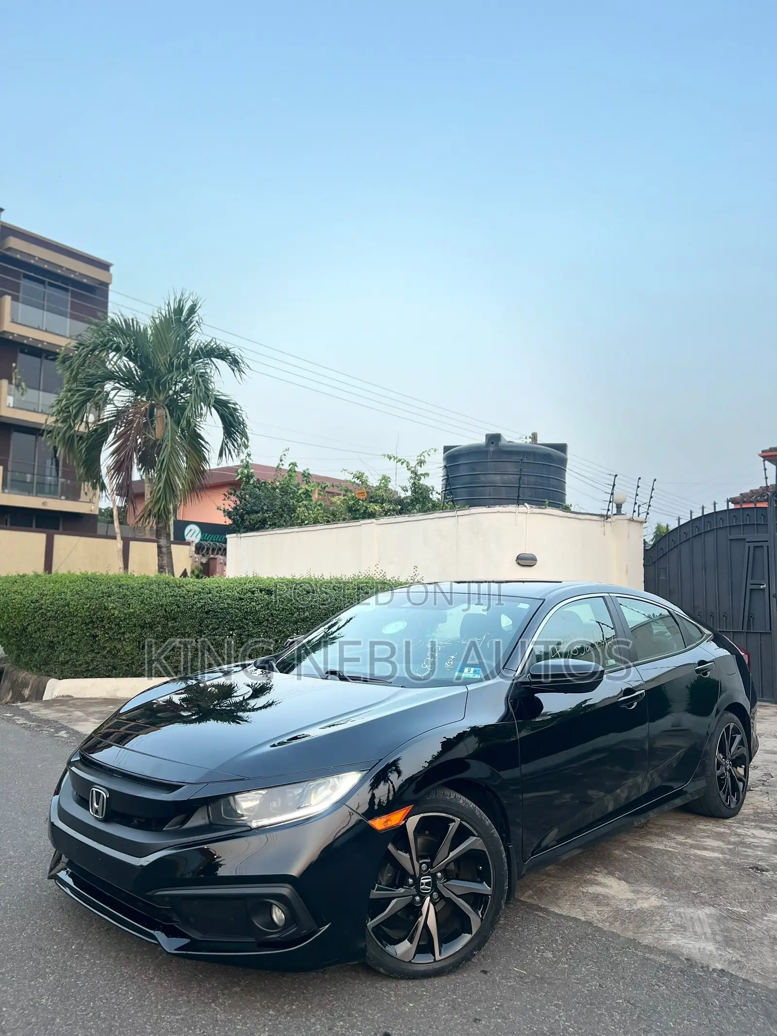 Honda Civic Sport Sedan 2020 Black