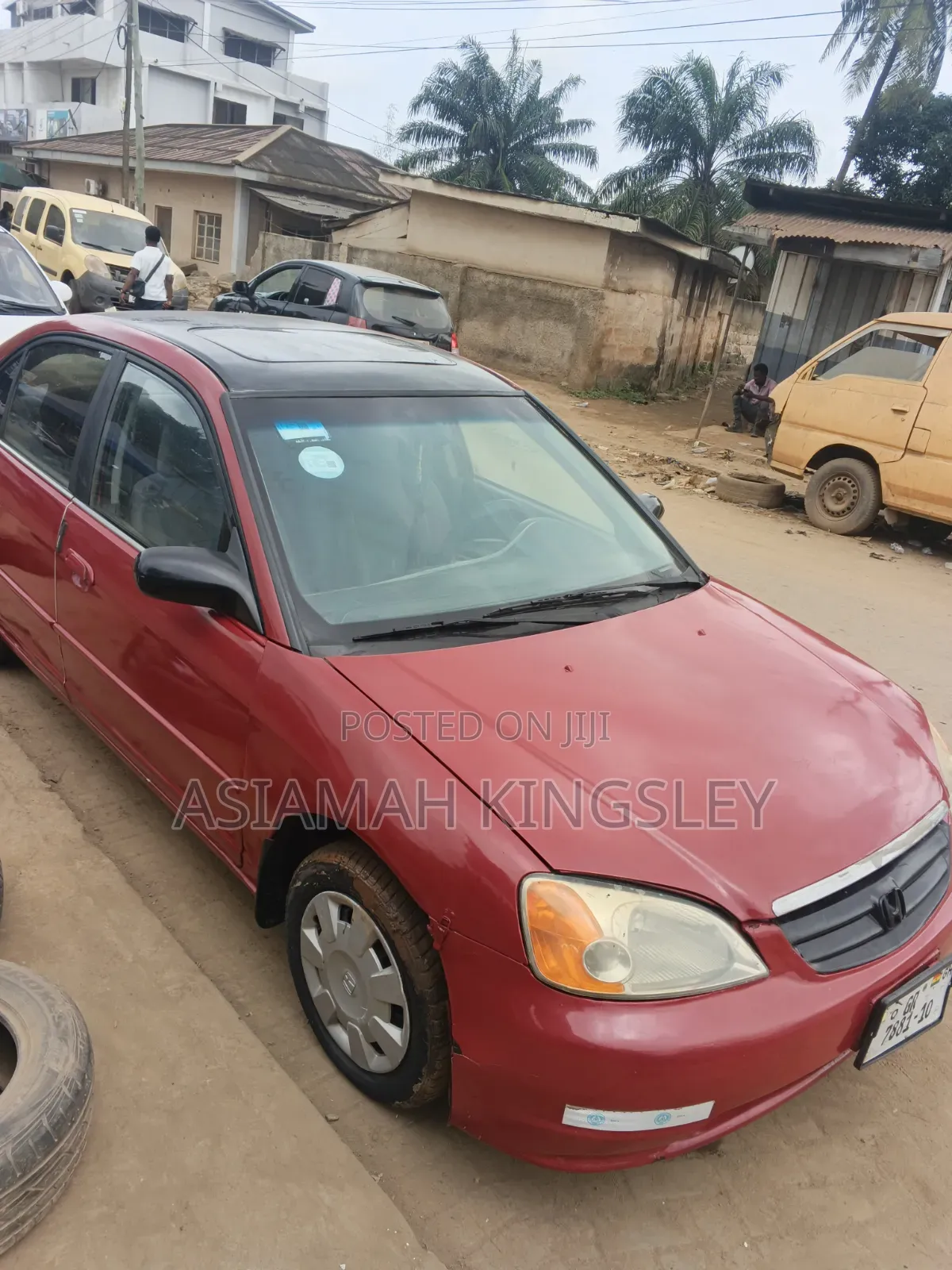 Honda Civic 2005 Red
