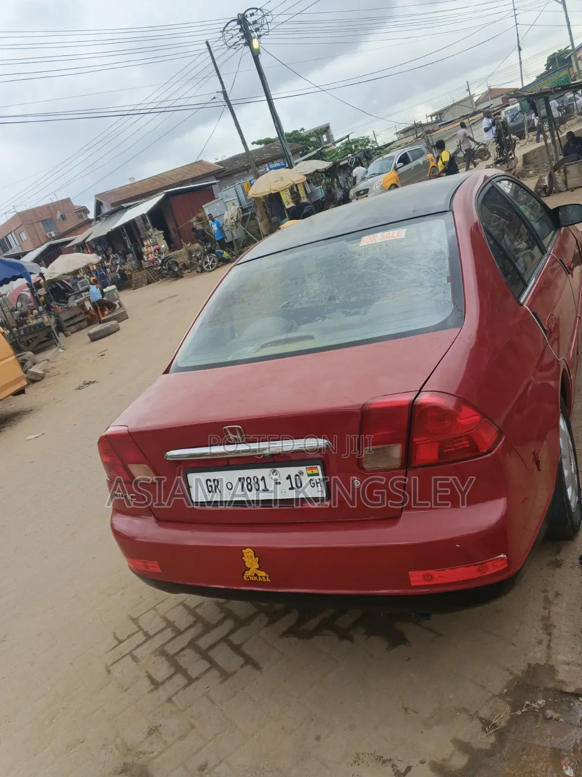 Honda Civic 2005 Red