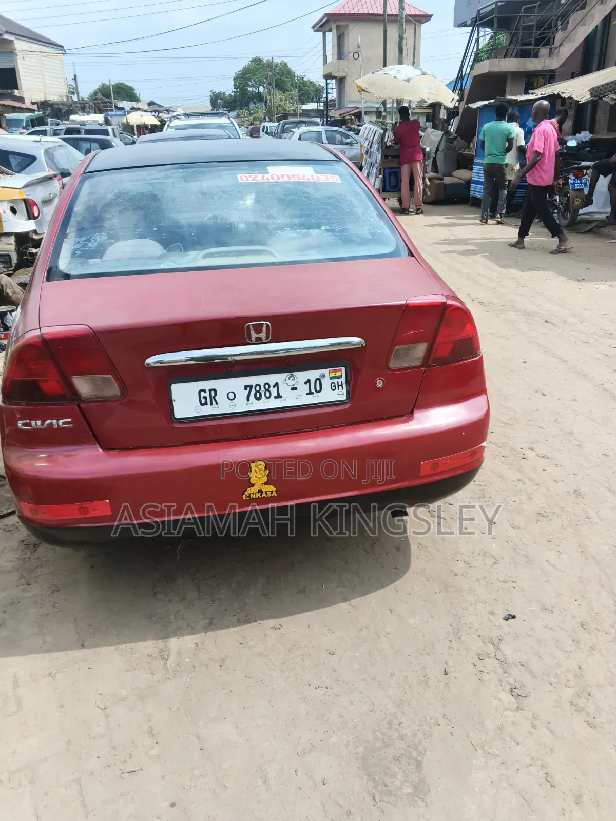 Honda Civic 2005 Red