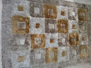 Modern Geometric Shag Area Rug