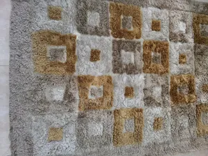 Modern Geometric Shag Area Rug