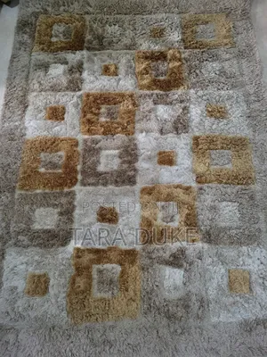 Modern Geometric Shag Area Rug