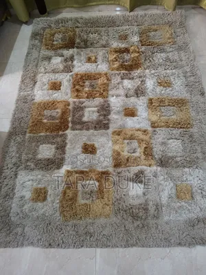 Modern Geometric Shag Area Rug