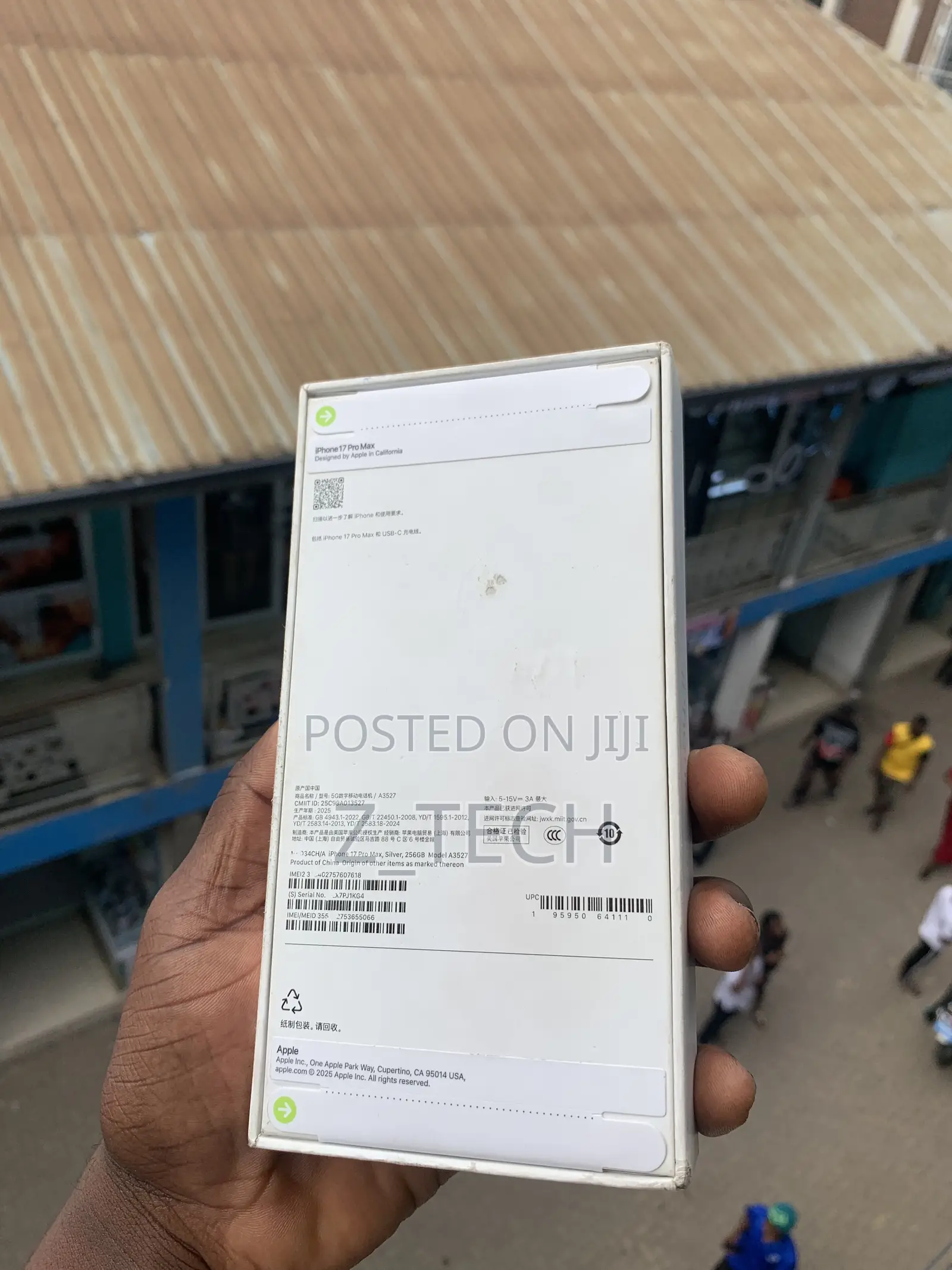 New Apple iPhone 17 Pro Max 256 GB White