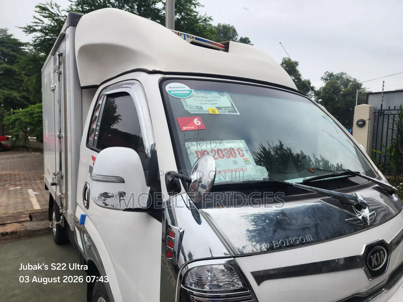 Kia Bongo Freezer Van 2019