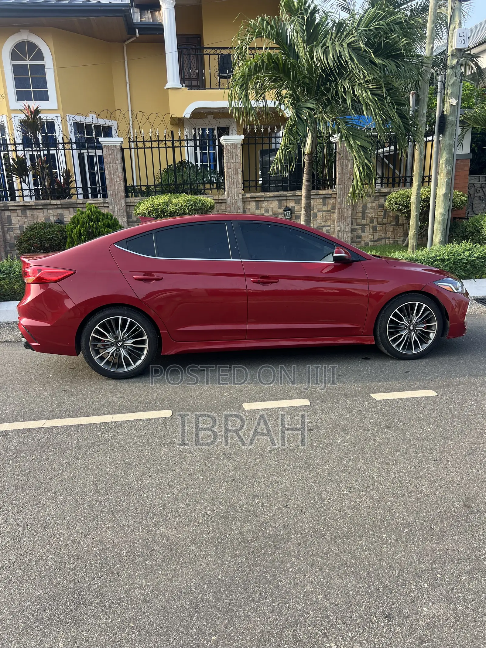 Hyundai Elantra Sport Sedan FWD (1.6L 4cyl 6M) 2017 Red
