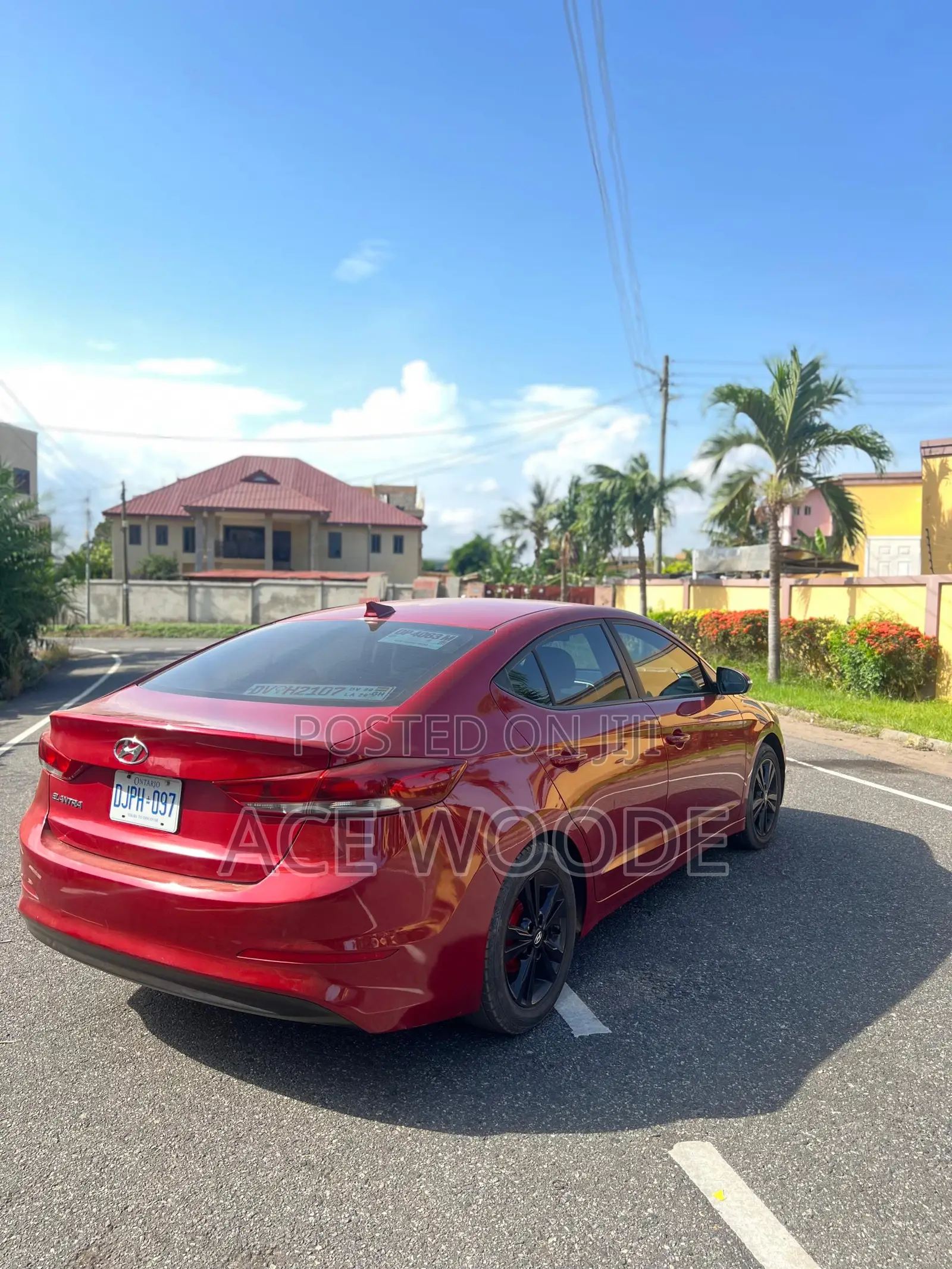 Hyundai Elantra SE 2018 Red