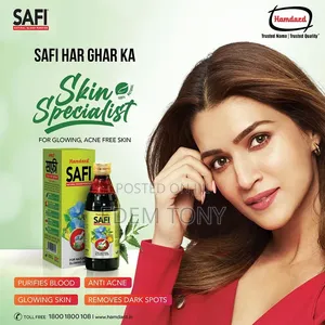 Hamdard Safi Natural Blood Purifier Syrup -for Pimples,Acne Dark Spot
