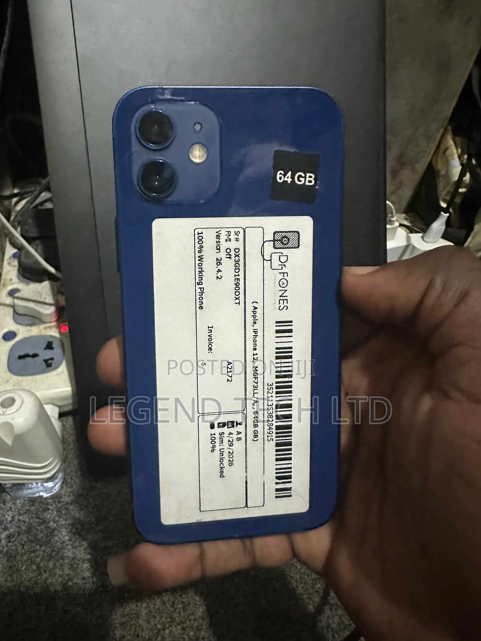 Apple iPhone 12 64 GB Blue