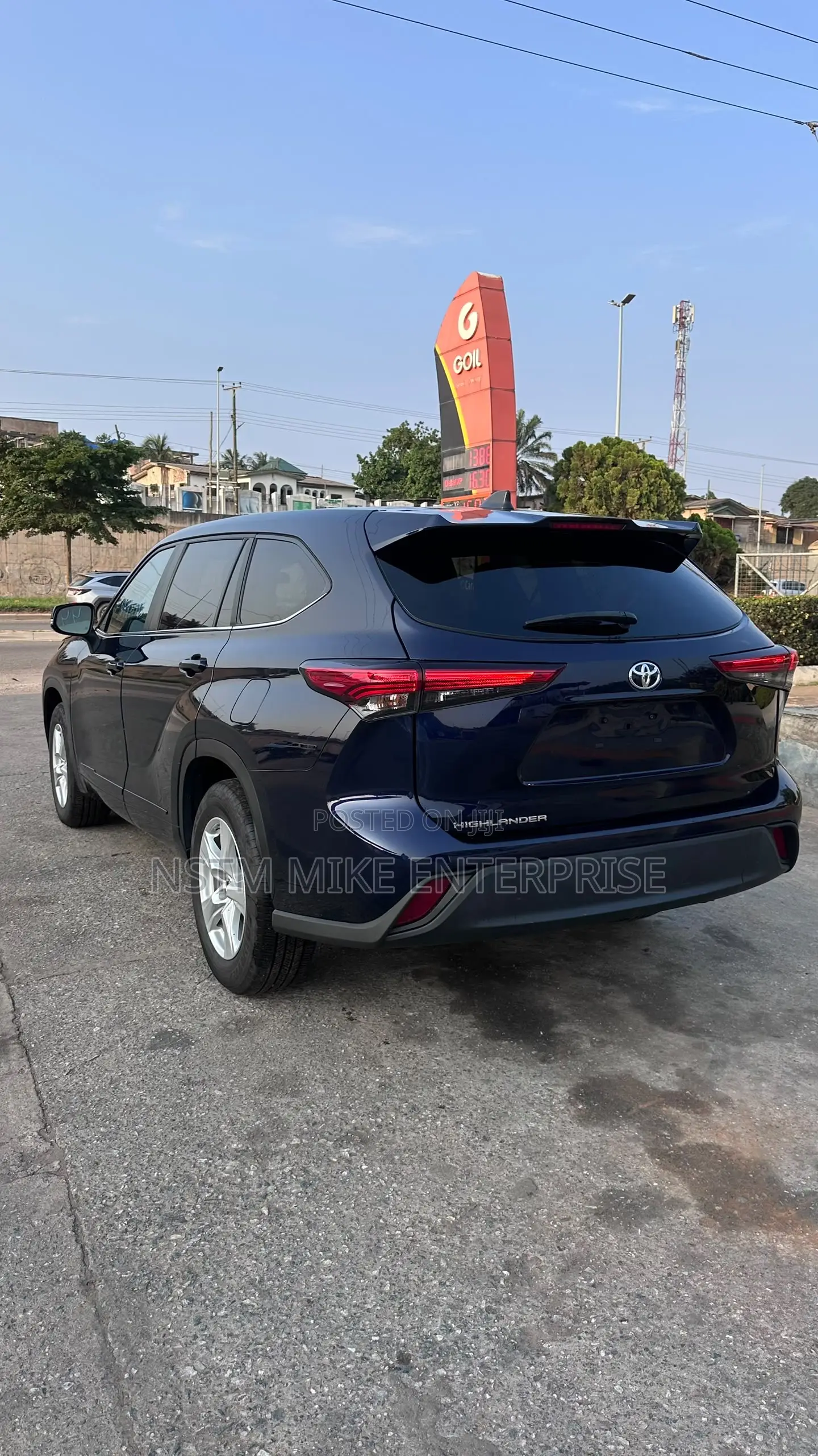 Toyota Highlander 2023 Blue