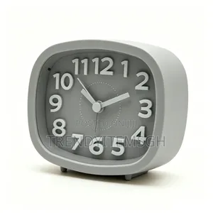 Modern Silent Table Clock – Minimalist Home Office Desk Clock
