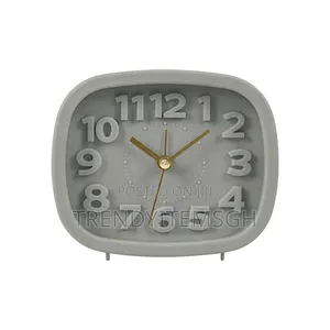 Modern Silent Table Clock – Minimalist Home Office Desk Clock