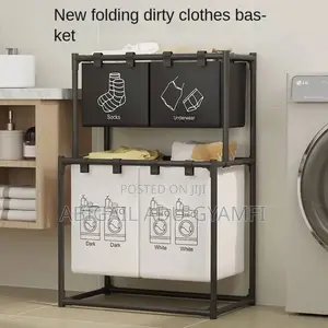 Folding Dirty Clothes Basket