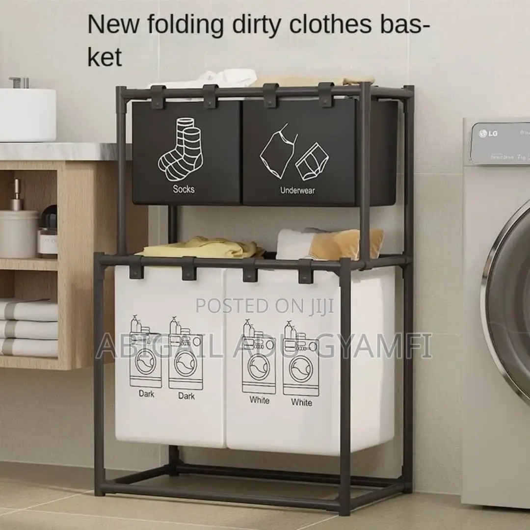 Folding Dirty Clothes Basket