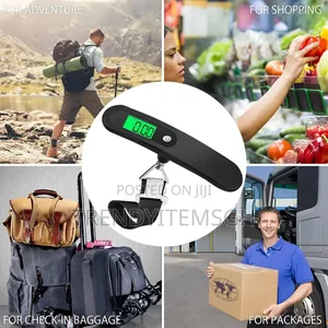 Portable Digital Luggage Scale – LCD Hanging Weighing Scale