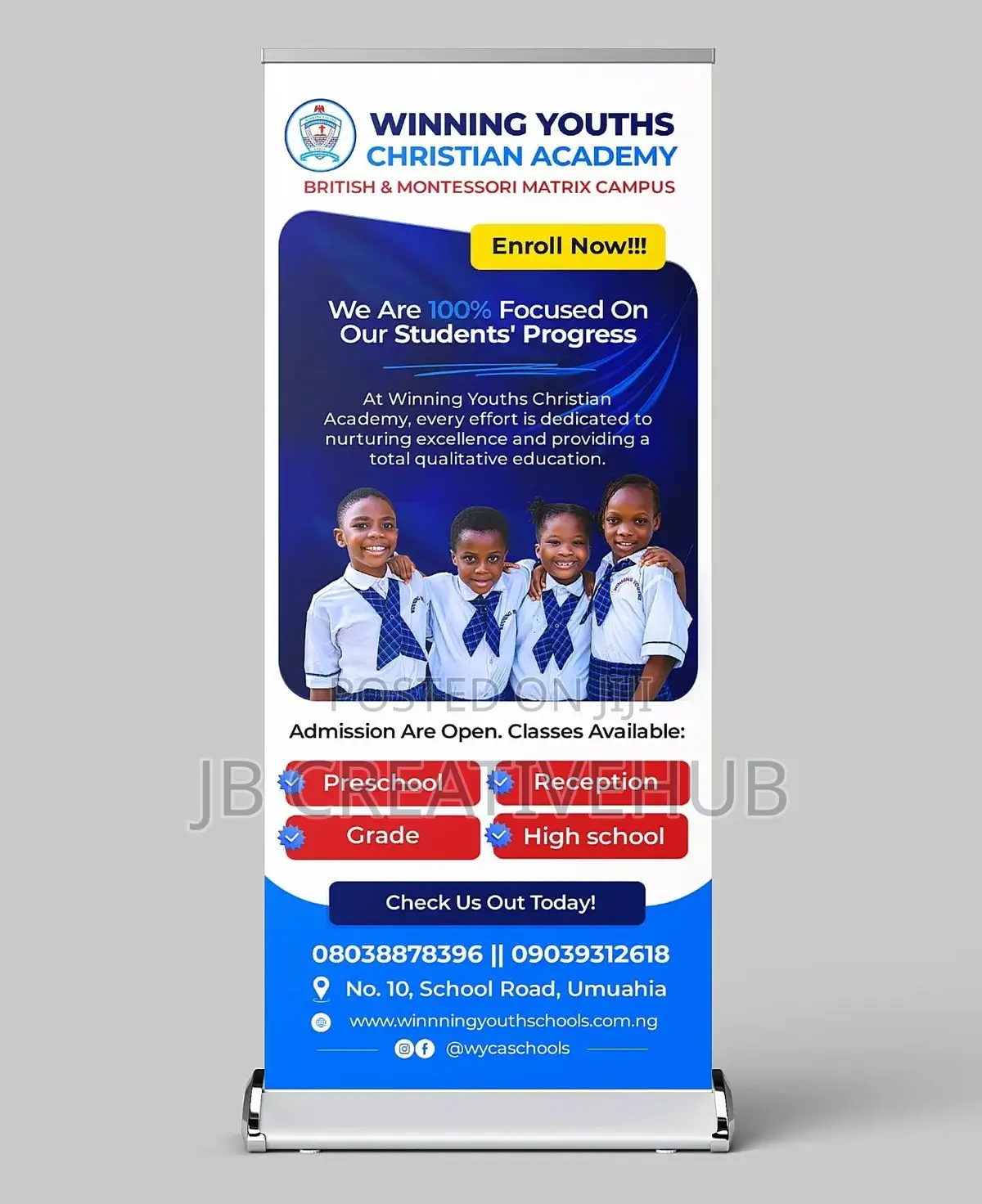 Pull-Up Banner Design Printing