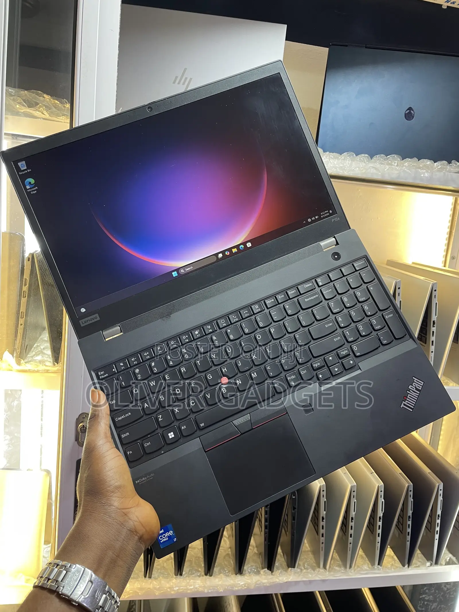 Laptop Lenovo ThinkPad P15s 16GB Intel Core i7 SSD 512GB