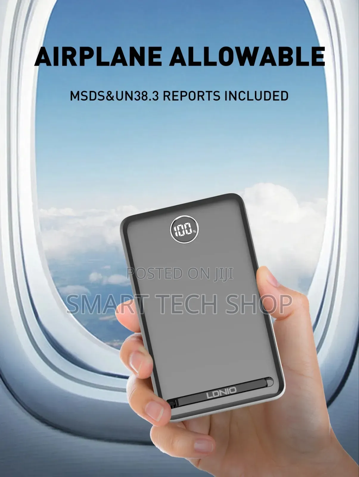 LDNIO PQ17 15W Magnetic Wireless Charging Power Bank for Phone
