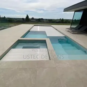 Modern Swimming Pool Fountain Designs