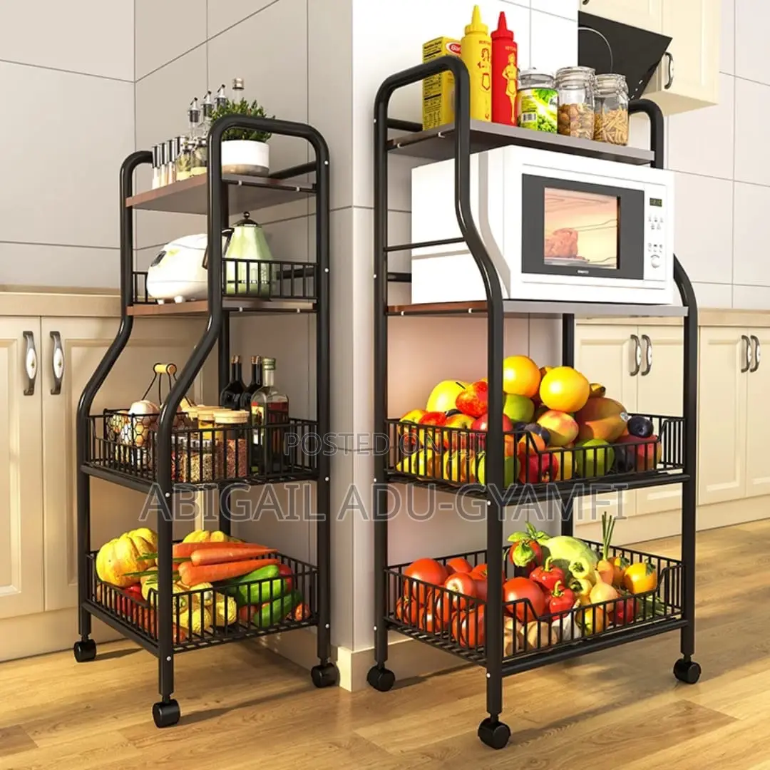 3 Layers Kitchen Rack