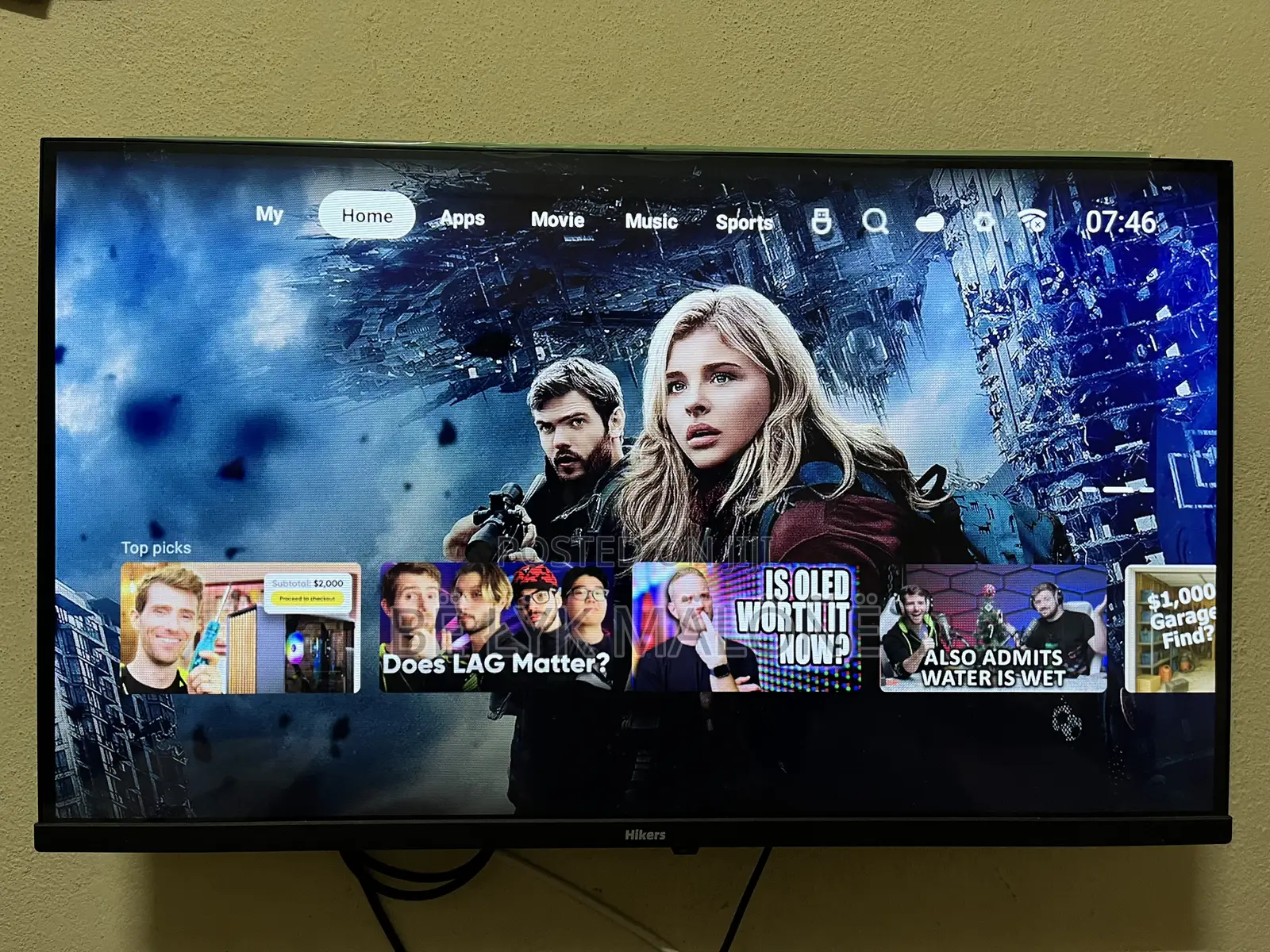 Hikers 32inches Frameless Android TV