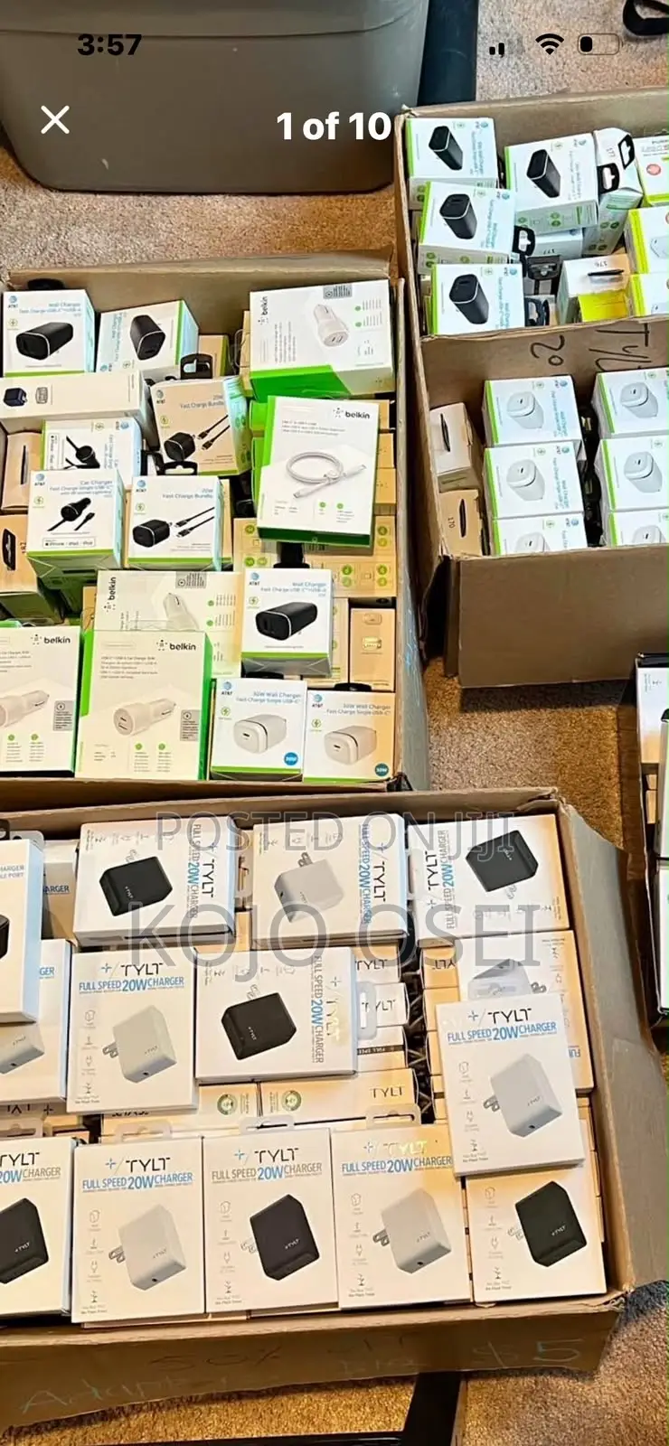 Belkin / AT T Charges, Car Charges, Head Cables