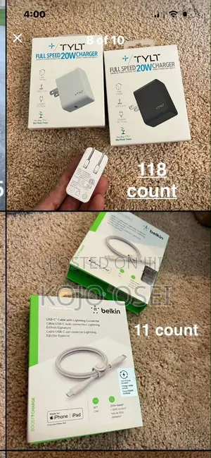 Belkin / AT T Charges, Car Charges, Head Cables
