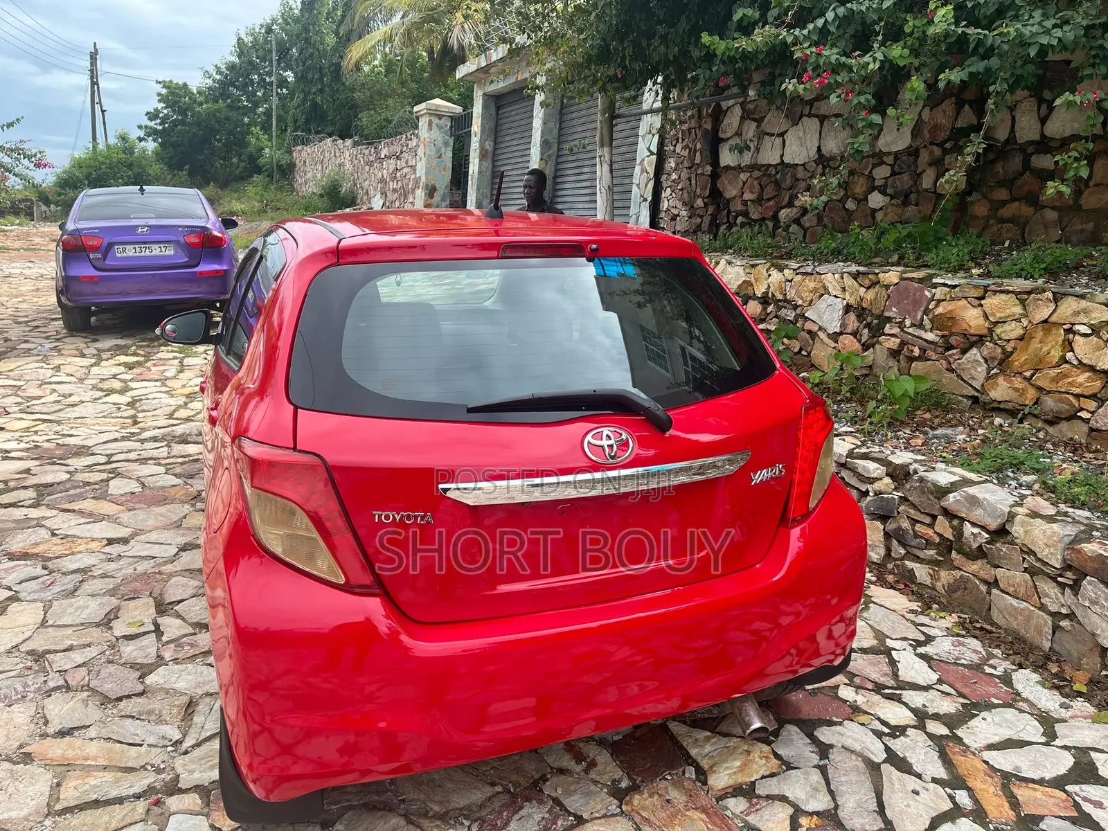 Toyota Vitz 1.5 FWD 5dr 2013 Red