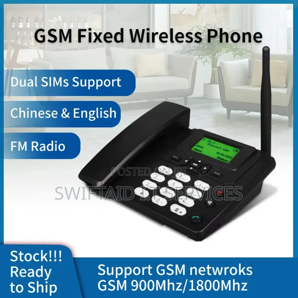 Wireless Office Home Desktop Phone